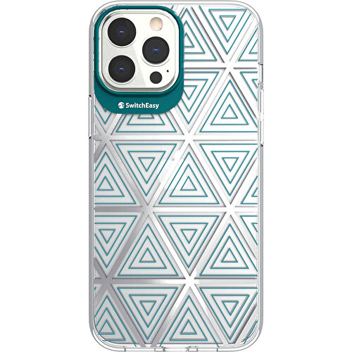 Apple iPhone 13 Pro Max Uyumlu Kılıf Çift IMD Baskılı Lisanslı Switcheasy Artist Aurora Kapak