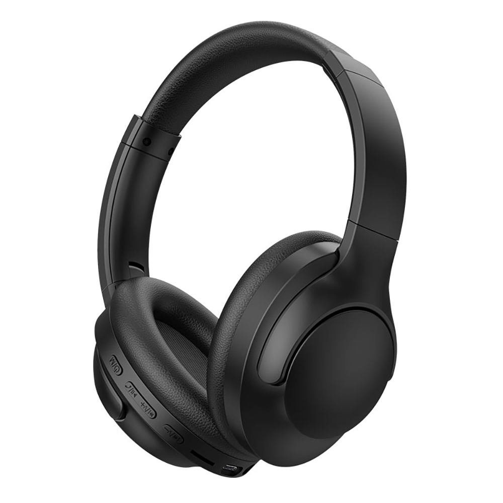 [RNZ-TA113846] Wiwu TD-08 Elite Serisi Ayarlanabilir Pure Bass Hi-Fi Kulak Üstü Bluetooth Kulaklık v5.3 (Siyah)
