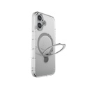 Apple iPhone 16 Plus Uyumlu Kılıf M-safe Şarj Özellikli Raptic Air Stand Serisi Buzlu Transparan Tasarımlı Standlı Kapak