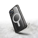 Apple iPhone 14 Uyumlu Kılıf M-safe Şarj Özellikli Raptic Secure Serisi Çift Kat TPU Kenarlı Şeffaf Arka Yüzeyli Kapak