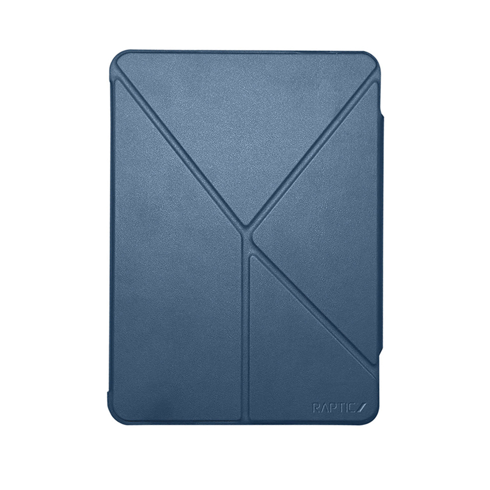 Apple iPad Air 11 2024 Uyumlu Raptic Clear Folio Airbagli Şeffaf Kapaklı Katlanabilir Standlı Kılıf