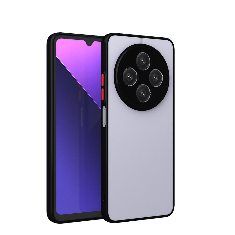 [RNZ-TA114082] Xiaomi Redmi 14C 4G Uyumlu Kılıf Zore Hux Kapak (Siyah)