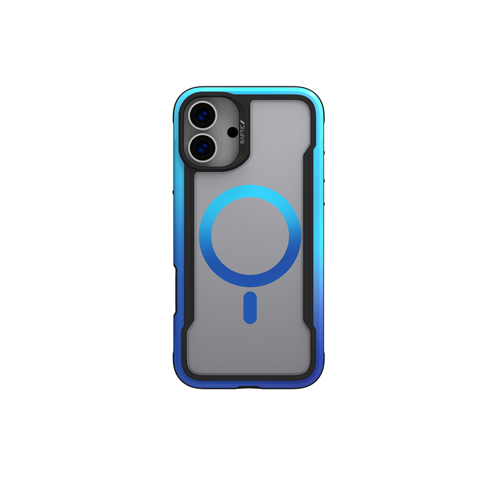 Apple iPhone 16 Pro Max Uyumlu Kılıf M-safe Şarj Özellikli Airbagli Raptic Shield 2.0 Serisi Şeffaf Arka Yüzey Kapak
