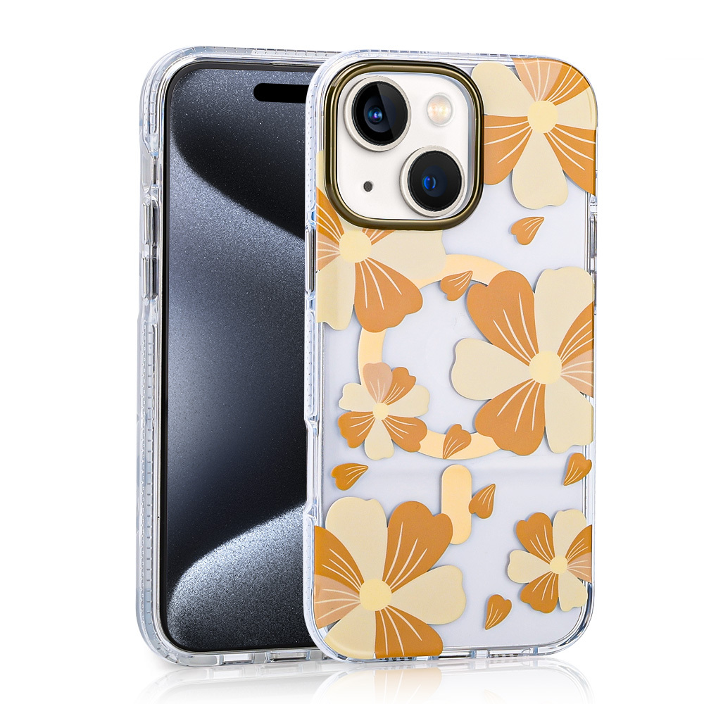 Apple iPhone 15 Uyumlu Kılıf M-safe Şarj Özellikli Zore Papat Kapak