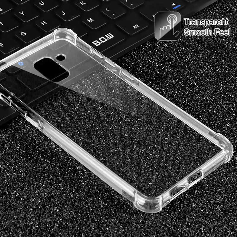[RNZ-TA12445] Samsung Galaxy A6 2018 Uyumlu Kılıf Zore Nitro Anti Shock Silikon