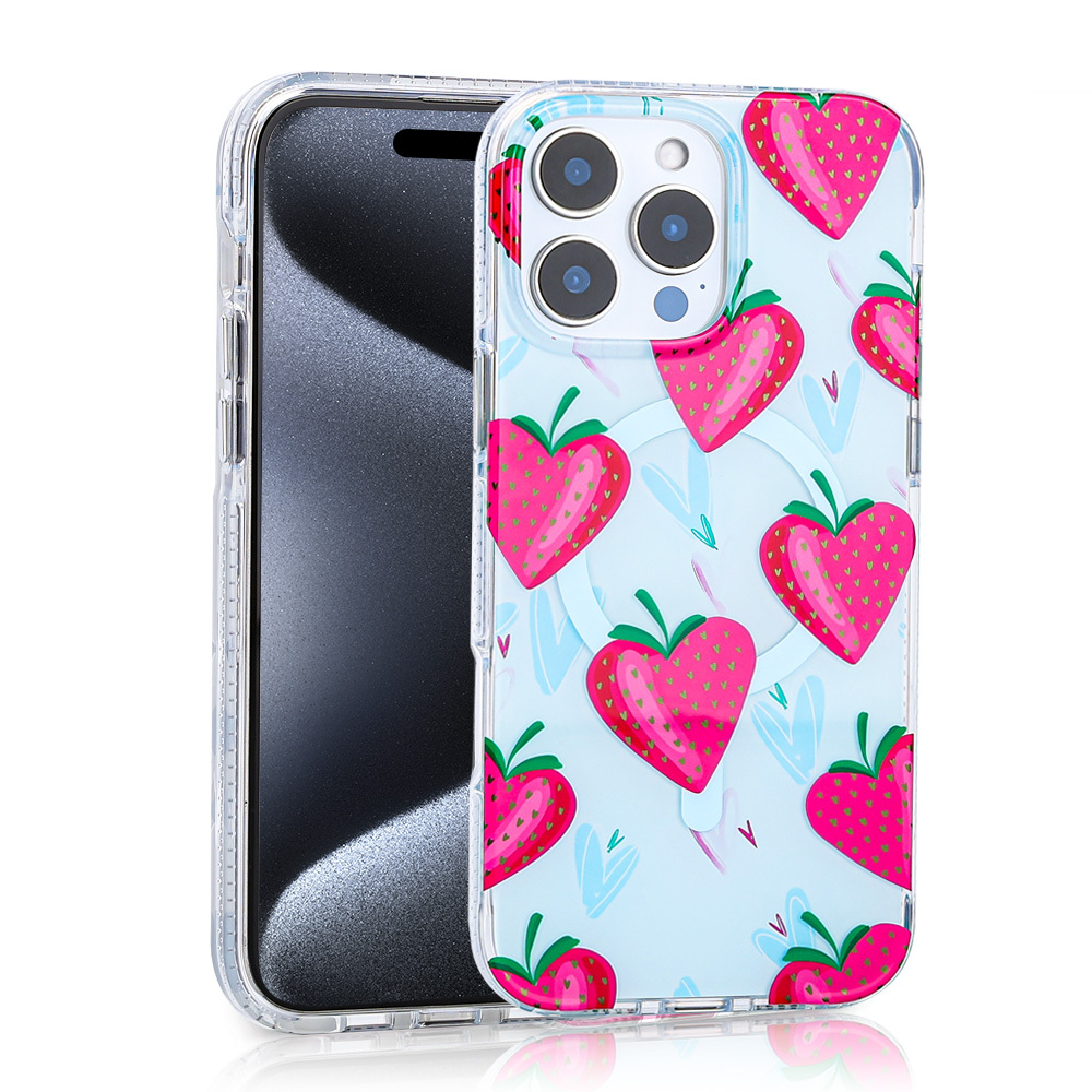 Apple iPhone 16 Pro Uyumlu Kılıf M-safe Şarj Özellikli Zore Stilo Kapak