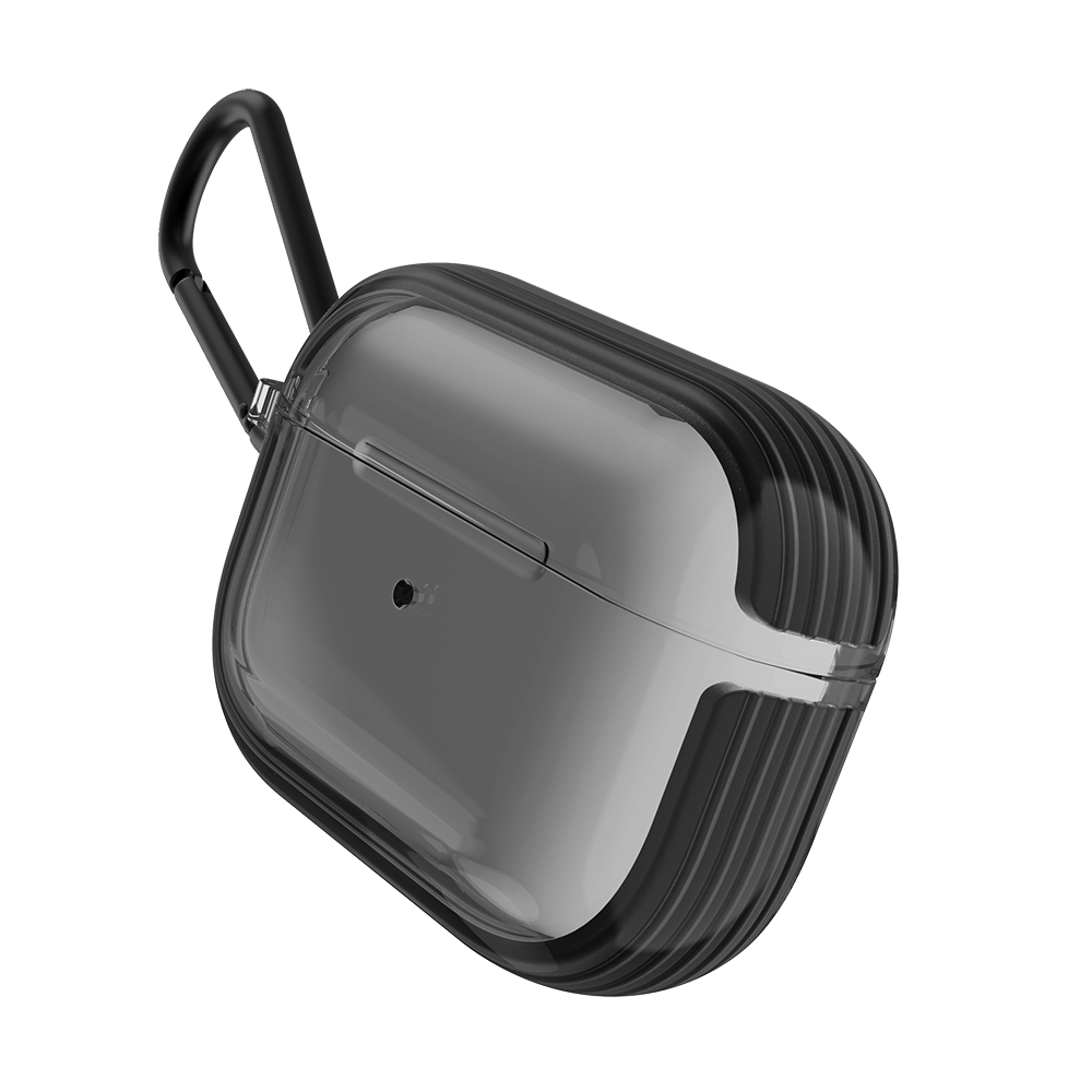 [RNZ-TA114325] Apple Airpods Pro Uyumlu Raptic Clear Serisi Askı Aparatlı Kulaklık Kılıfı