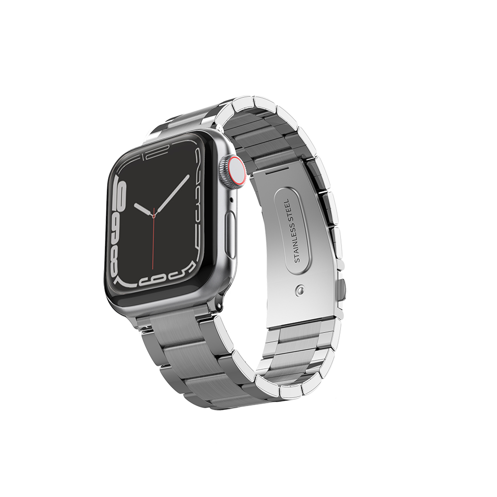Apple Watch 10 42mm Uyumlu Raptic Citizen Serisi Metal Kordon