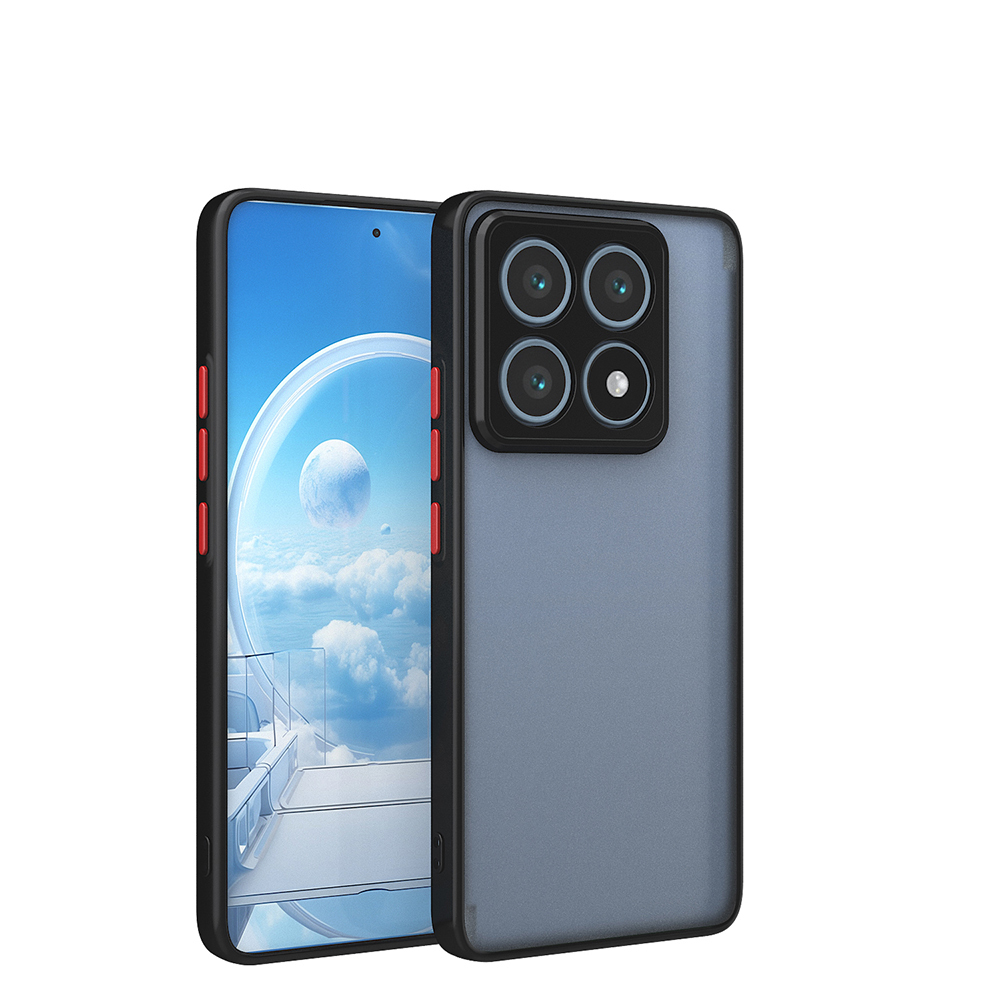[RNZ-TA114089] Xiaomi 14T Pro Uyumlu Kılıf Zore Hux Kapak (Siyah)