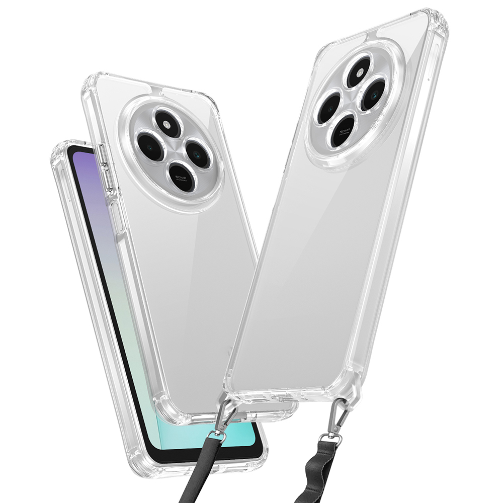 [RNZ-TA114081] Xiaomi Redmi 14C 4G Uyumlu Kılıf Airbagli Takılabilir Askı Aparatlı Zore Snap Silikon Kapak