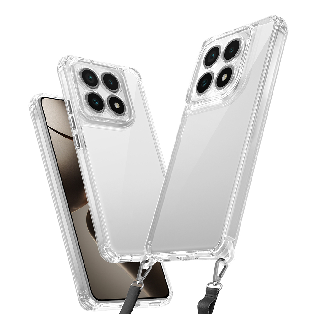 Xiaomi 14T Uyumlu Kılıf Airbagli Takılabilir Askı Aparatlı Zore Snap Silikon Kapak