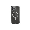 Apple iPhone 16 Pro Max Uyumlu Kılıf M-safe Şarj Özellikli Raptic Air Serisi Airbag Tasarımlı Metal Köşelikli Şeffaf Kapak