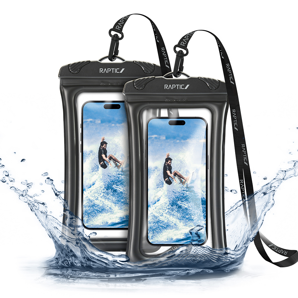 [RNZ-TA114288] Raptic RT1096 Water Proof Serisi IPX8 Sertifikalı Universal Su Geçirmez 7.2 inç Kılıf