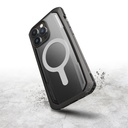 Apple iPhone 14 Pro Max Uyumlu Kılıf M-safe Şarj Özellikli Raptic Secure Serisi Çift Kat TPU Kenarlı Şeffaf Arka Yüzeyli Kapak
