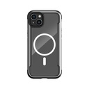 Apple iPhone 15 Uyumlu Kılıf M-safe Şarj Özellikli Airbagli Raptic Shield Serisi Şeffaf Arka Yüzey Kapak