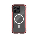 Apple iPhone 15 Pro Max Uyumlu Kılıf M-safe Şarj Özellikli Airbagli Raptic Shield Serisi Şeffaf Arka Yüzey Kapak