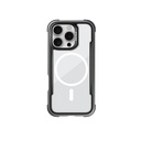 Apple iPhone 16 Pro Uyumlu Kılıf M-safe Şarj Özellikli Airbagli Raptic Shield Serisi Şeffaf Arka Yüzey Kapak