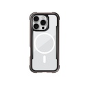 Apple iPhone 16 Pro Max Uyumlu Kılıf M-safe Şarj Özellikli Airbagli Raptic Shield Serisi Şeffaf Arka Yüzey Kapak