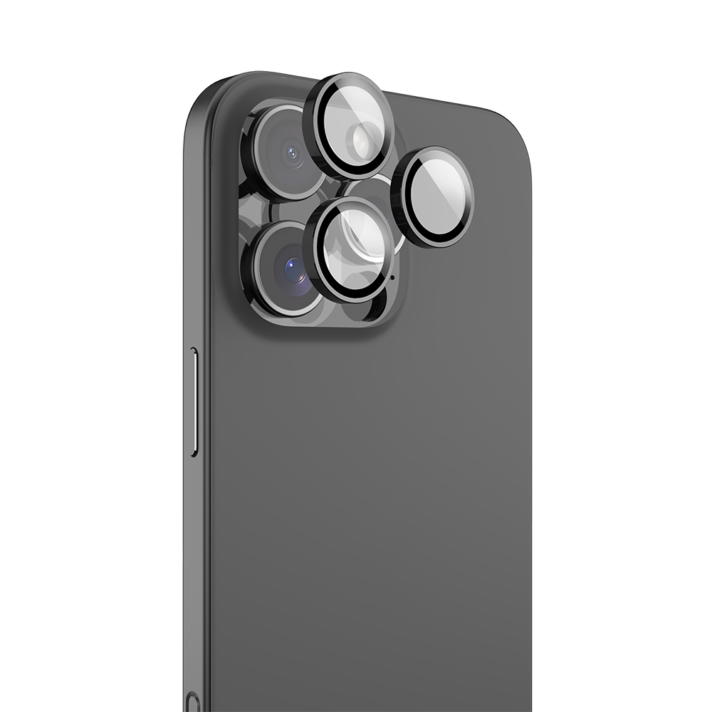 [RNZ-TA114314] Apple iPhone 16 Pro Max Uyumlu Raptic Armour Serisi Kamera Lens Koruyucu