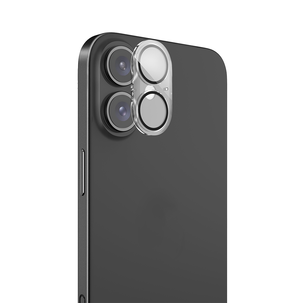 [RNZ-TA114316] Apple iPhone 16 Plus Uyumlu Raptic Glass Serisi Kamera Lens Koruyucu