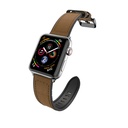 Apple Watch 10 42mm Uyumlu Raptic Hybrid Leather Serisi Deri Kordon