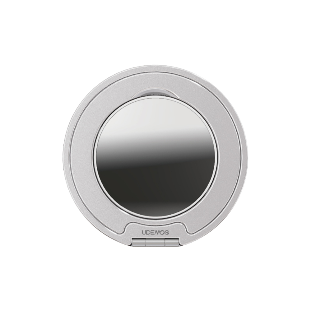 [RNZ-TA114444] Raptic Mirror Serisi Magnetik Özellikli Aynalı 360 Derece Dönebilen Parmak Ring Stand (Gümüş)