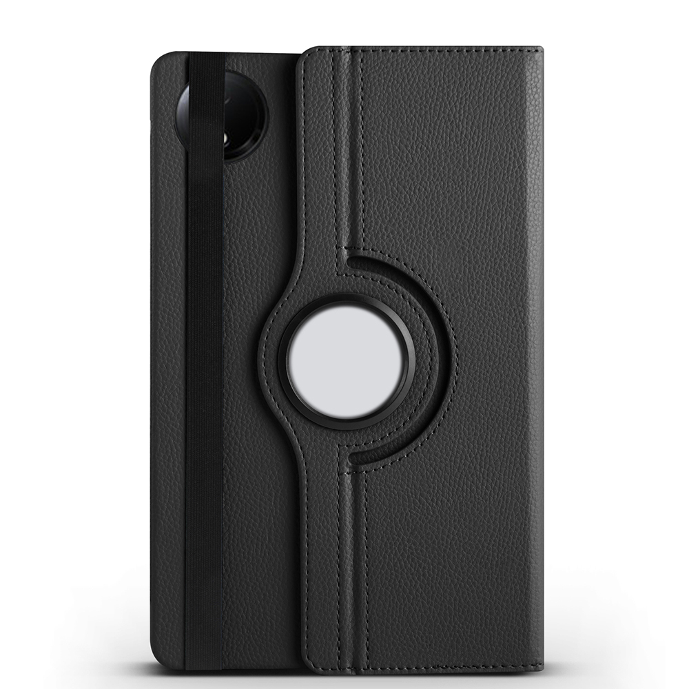 [RNZ-TA112694] Xiaomi Redmi Pad SE 8.7 Uyumlu Zore Dönebilen Standlı Kılıf (Siyah)