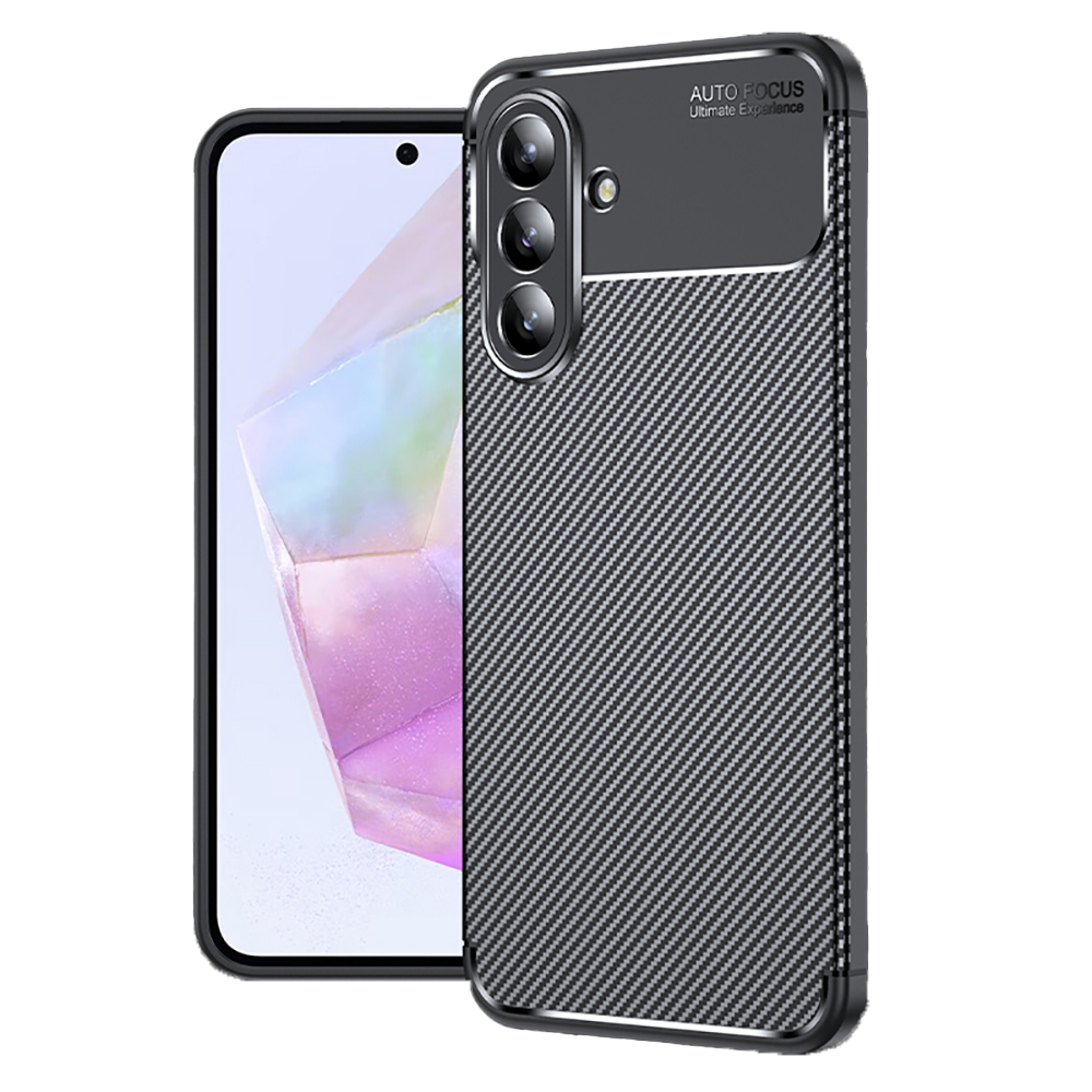 [RNZ-TA114554] Samsung Galaxy A36 Uyumlu Kılıf Zore Negro Silikon Kapak (Siyah)