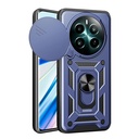 Realme 12 Plus Uyumlu Kılıf Magnetik Standlı Kamera Korumalı Zore Sürgülü Vega Kapak