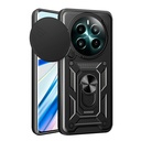 Realme 12 Plus Uyumlu Kılıf Magnetik Standlı Kamera Korumalı Zore Sürgülü Vega Kapak