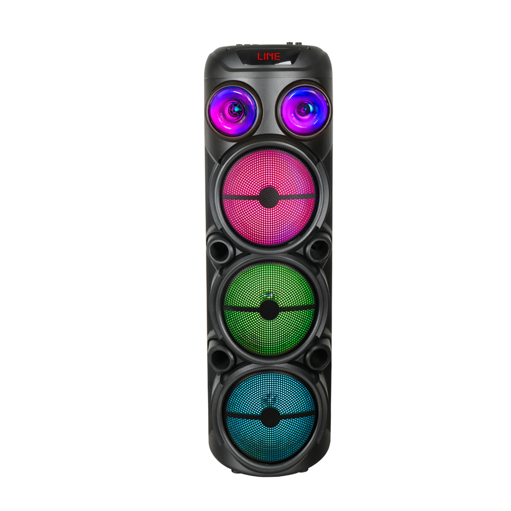 [RNZ-TA114693] Zore GD-2887 Dijital LED Göstergeli Mikrofonlu RGB TWS 8 inç Stereo Bass Kablosuz Karaoke Hoparlör