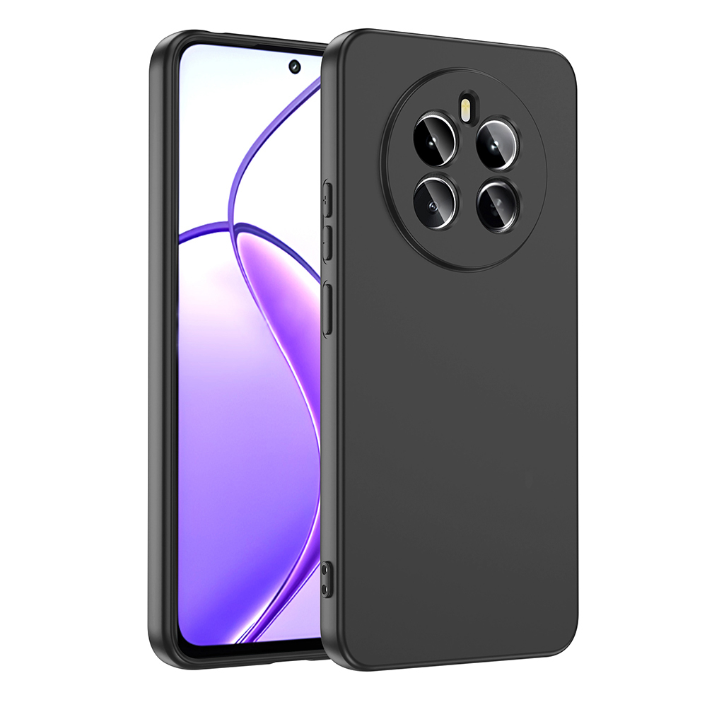 [RNZ-TA114727] Realme 12 4G Uyumlu Kılıf Zore Mara Lansman Kapak (Siyah)
