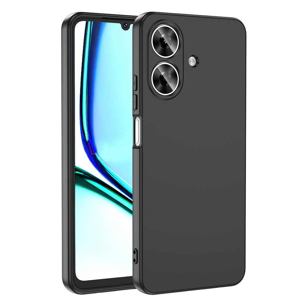 [RNZ-TA114739] Realme Note 60 Uyumlu Kılıf Zore Mara Lansman Kapak (Siyah)
