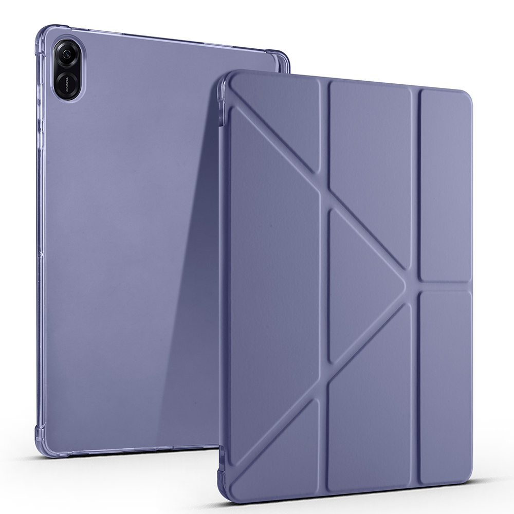 Honor Pad X8A Uyumlu Kılıf Zore Tri Folding Kalem Bölmeli Standlı Kılıf