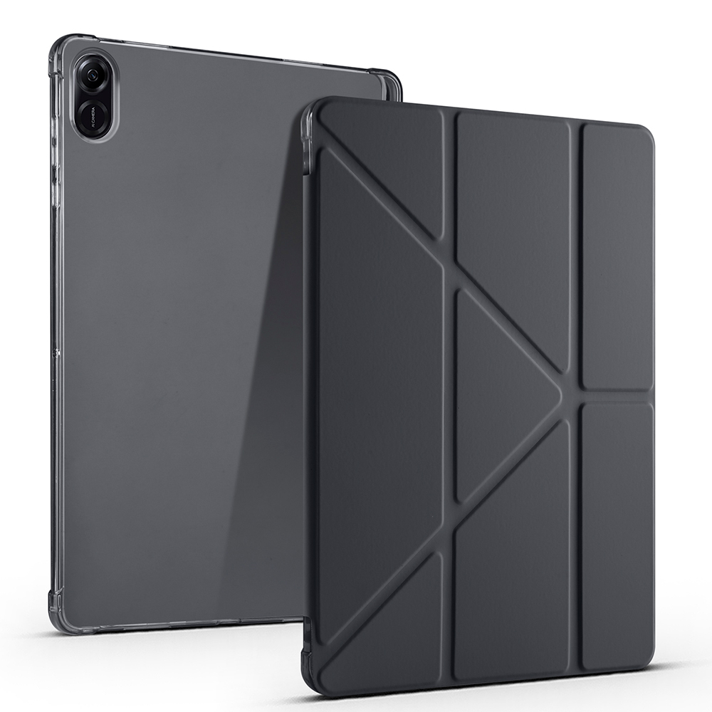Honor Pad X8A Uyumlu Kılıf Zore Tri Folding Kalem Bölmeli Standlı Kılıf
