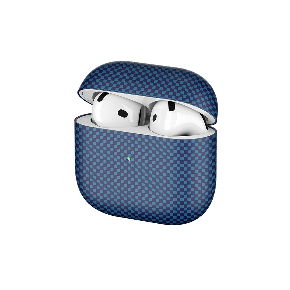 Apple Airpods 4 Uyumlu Zore Airbag 43 600D Karbon Fiber Kulaklık Kılıfı
