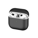 Apple Airpods 3. Nesil Uyumlu Zore Airbag 43 600D Karbon Fiber Kulaklık Kılıfı