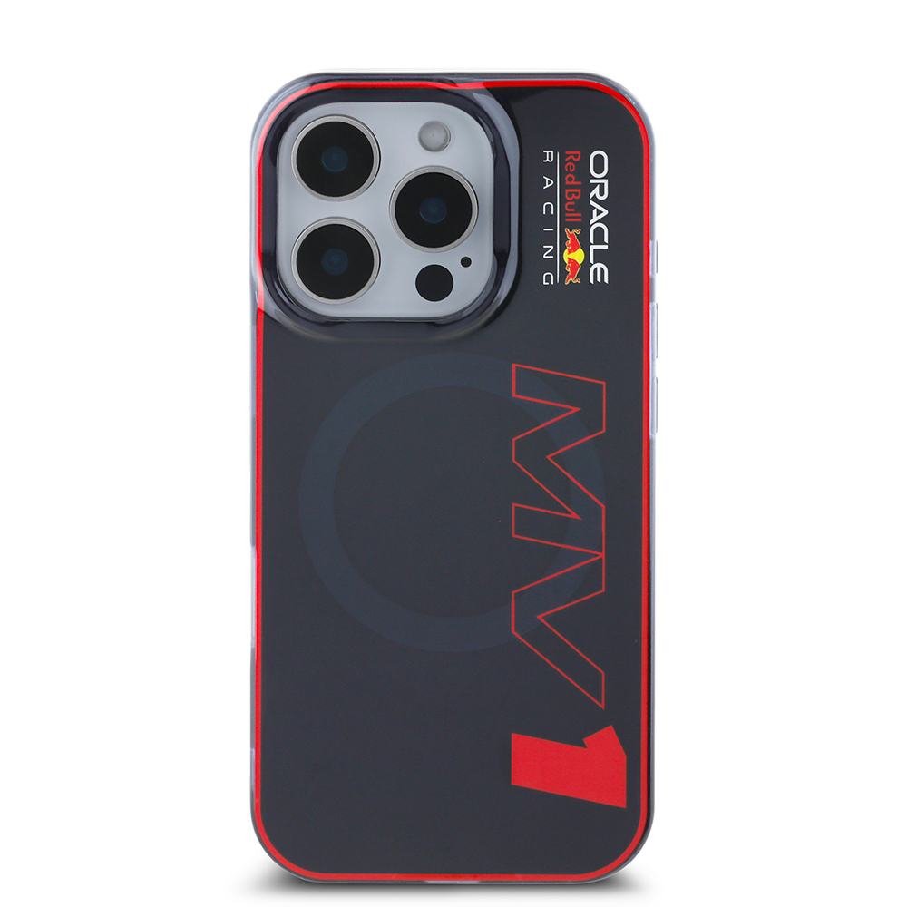 Apple iPhone 16 Pro Uyumlu Kılıf Redbull Orjinal Lisanslı M-safe Şarj Özellikli Çift Katmanlı Sert PC Büyük Boy MV Kapak