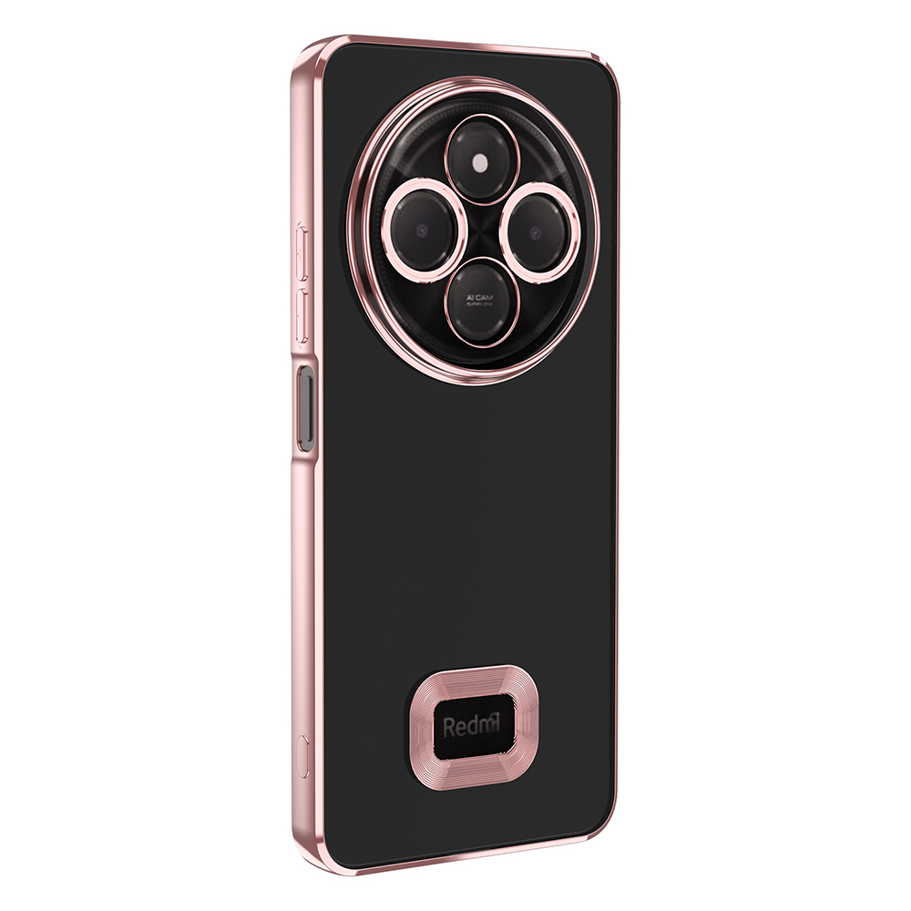 Xiaomi Redmi 14C 4G Uyumlu Kılıf Kamera Korumalı Logo Gösteren Zore Omega Kapak