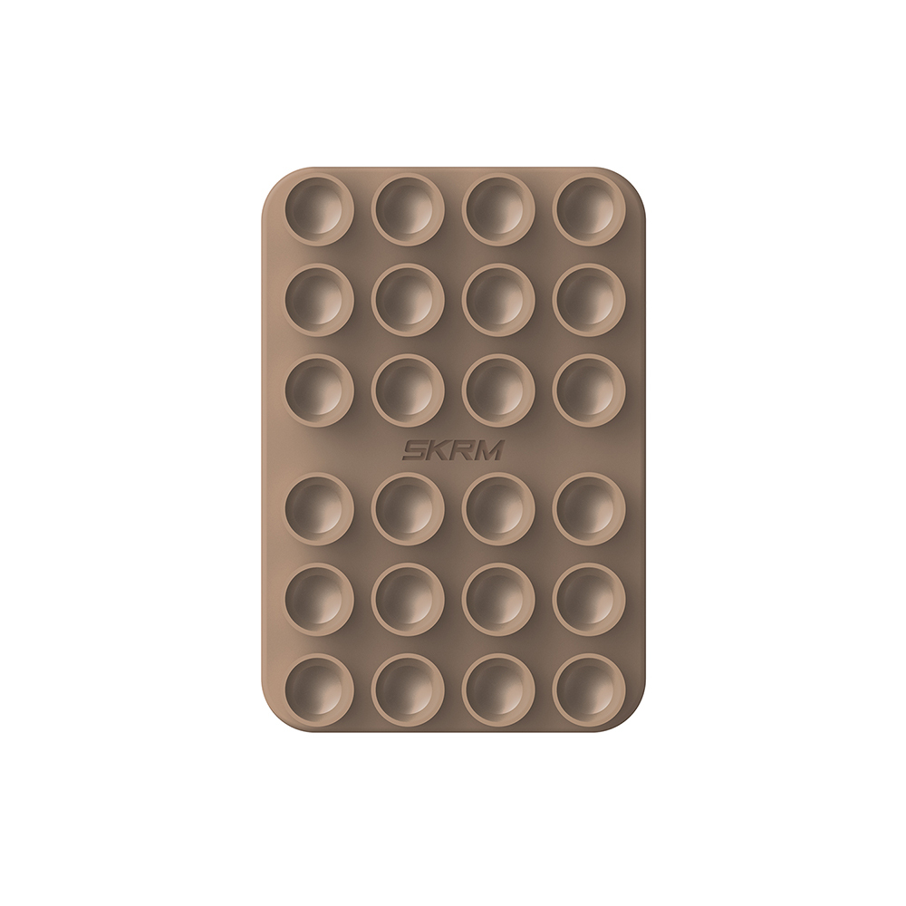 [RNZ-TA115219] Skinarma Stax Magnetik Vakumlu Telefon Tutucu (Kahverengi)