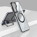 Samsung Galaxy S25 Uyumlu Kılıf M-safe Şarj Özellikli Wlons Standlı Efsane Kapak