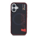Apple iPhone 16 Uyumlu Kılıf Redbull Orjinal Lisanslı M-safe Şarj Özellikli Çift Katmanlı Sert PC Büyük Boy MV Kapak