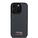 Apple iPhone 16 Pro Max Uyumlu Kılıf Redbull Orjinal Lisanslı M-safe Şarj Özellikli Karbon Fiber Tasarımlı Parlayan Logolu Kapak