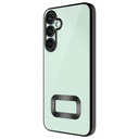 Samsung Galaxy A56 Uyumlu Kılıf Kamera Korumalı Logo Gösteren Zore Omega Kapak