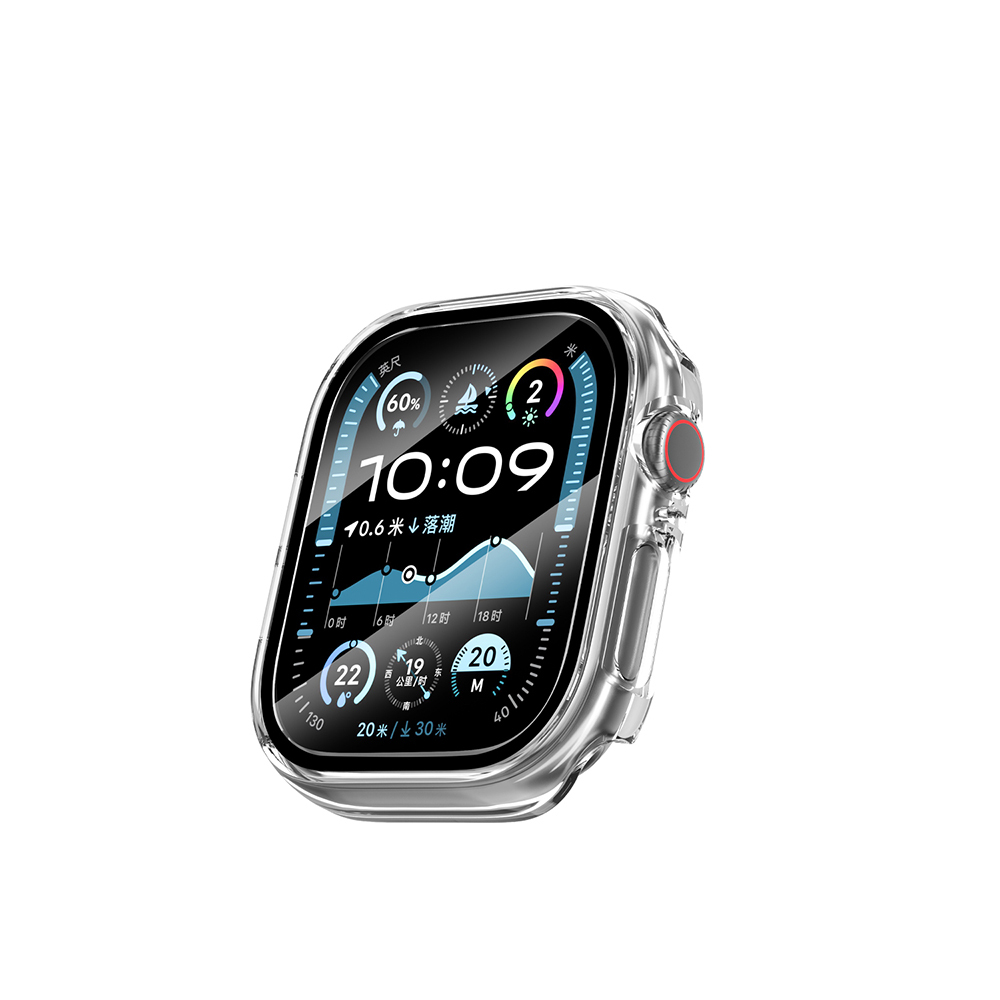 [RNZ-TA115208] Apple Watch 10 42mm Uyumlu Wiwu JD-108 Kasa Koruyucu + HD Ekran Koruyucu Film