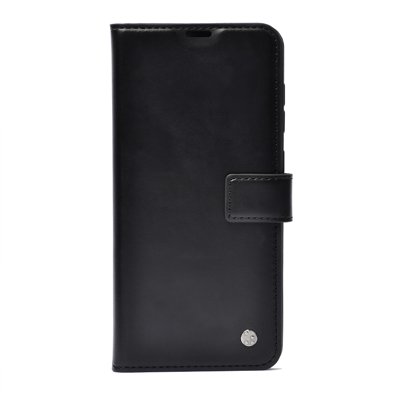 [RNZ-TA114925] Xiaomi Redmi Note 14 Pro 5G Uyumlu Kılıf Zore Kar Deluxe Kapaklı Kılıf (Siyah)