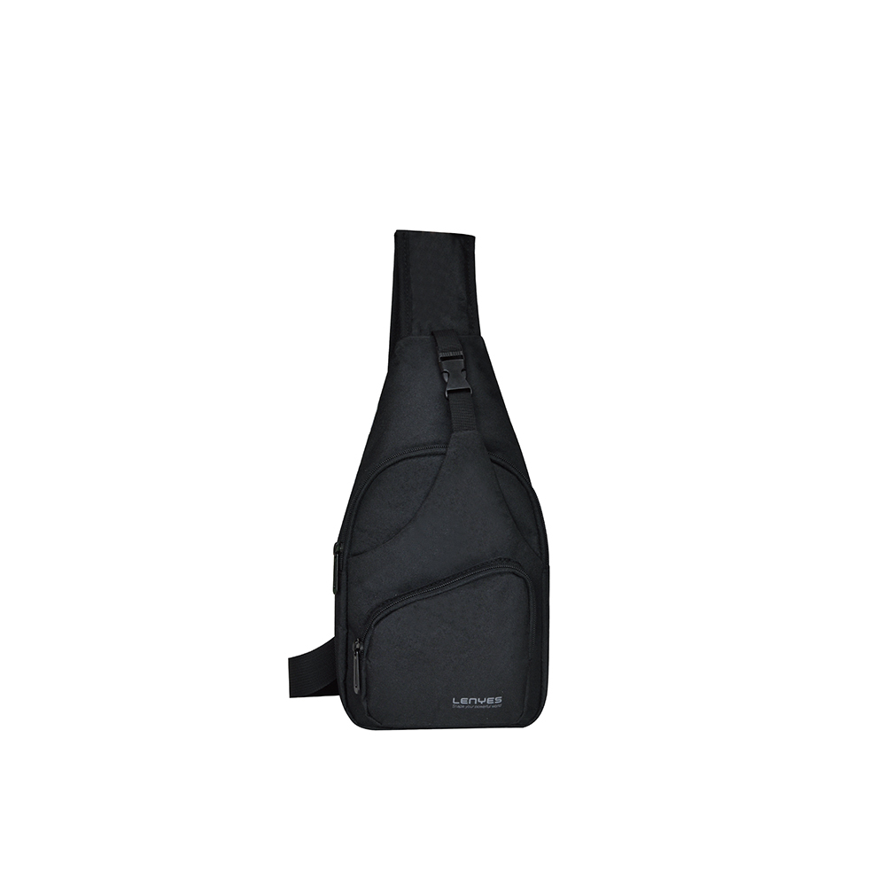 [RNZ-TA115170] Lenyes LB526 Urus Serisi Su Geçirmez Polyester Kumaş Ayarlanabilir Omuz Askılı Çapraz Vücut Çantası
