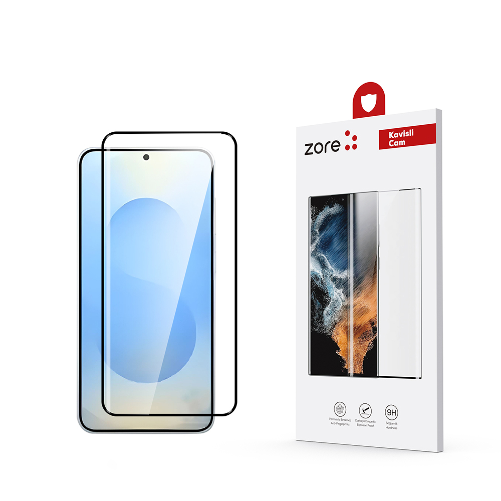 [RNZ-TA114804] Samsung Galaxy S25 Uyumlu Zore Dias Cam Ekran Koruyucu