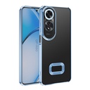 Oppo A60 Uyumlu Kılıf Kamera Korumalı Logo Gösteren Zore Omega Kapak