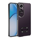 Oppo A60 Uyumlu Kılıf Kamera Korumalı Logo Gösteren Zore Omega Kapak